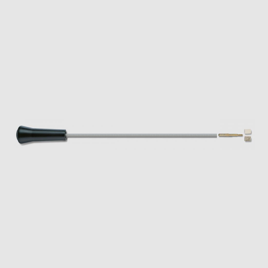 VFG 361324 Edelstahl Langwaffen Putzstock für Kaliber 4 mm bis 4,5 mm 1-teilig