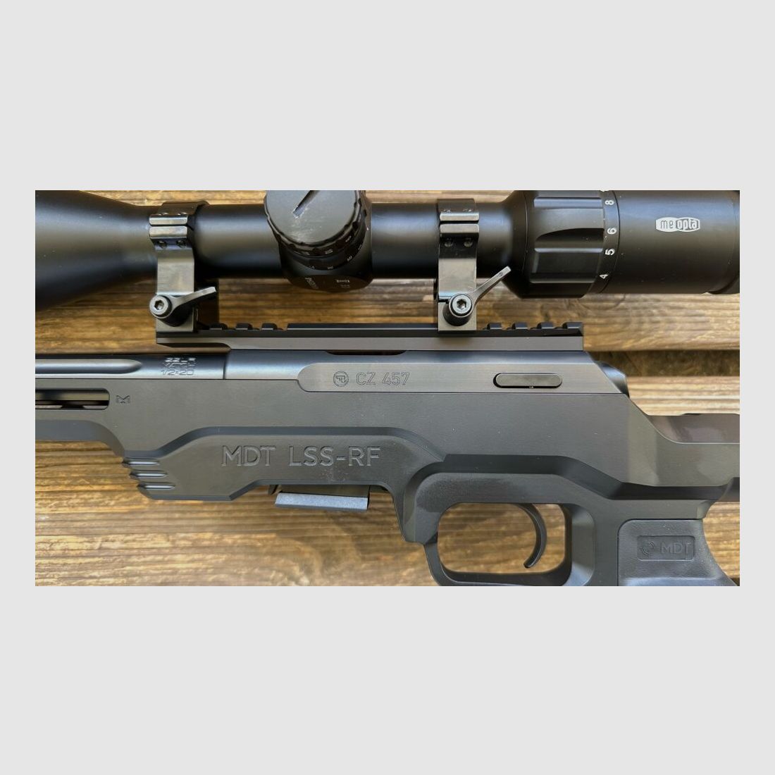CZ Uhersky Brod 457 mit Meopta 3 - 15x 50 RD SFP .22lr