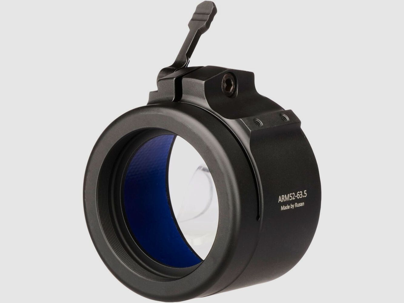 Rusan Optikadapter M52x0,75 63,5 mm - inkl. Picatinny-Schiene