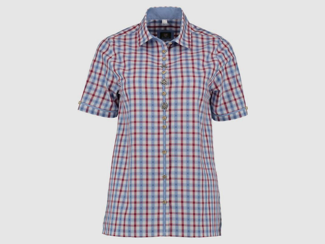 Os Trachten – women's shirt edelweiss, image 2 of 2