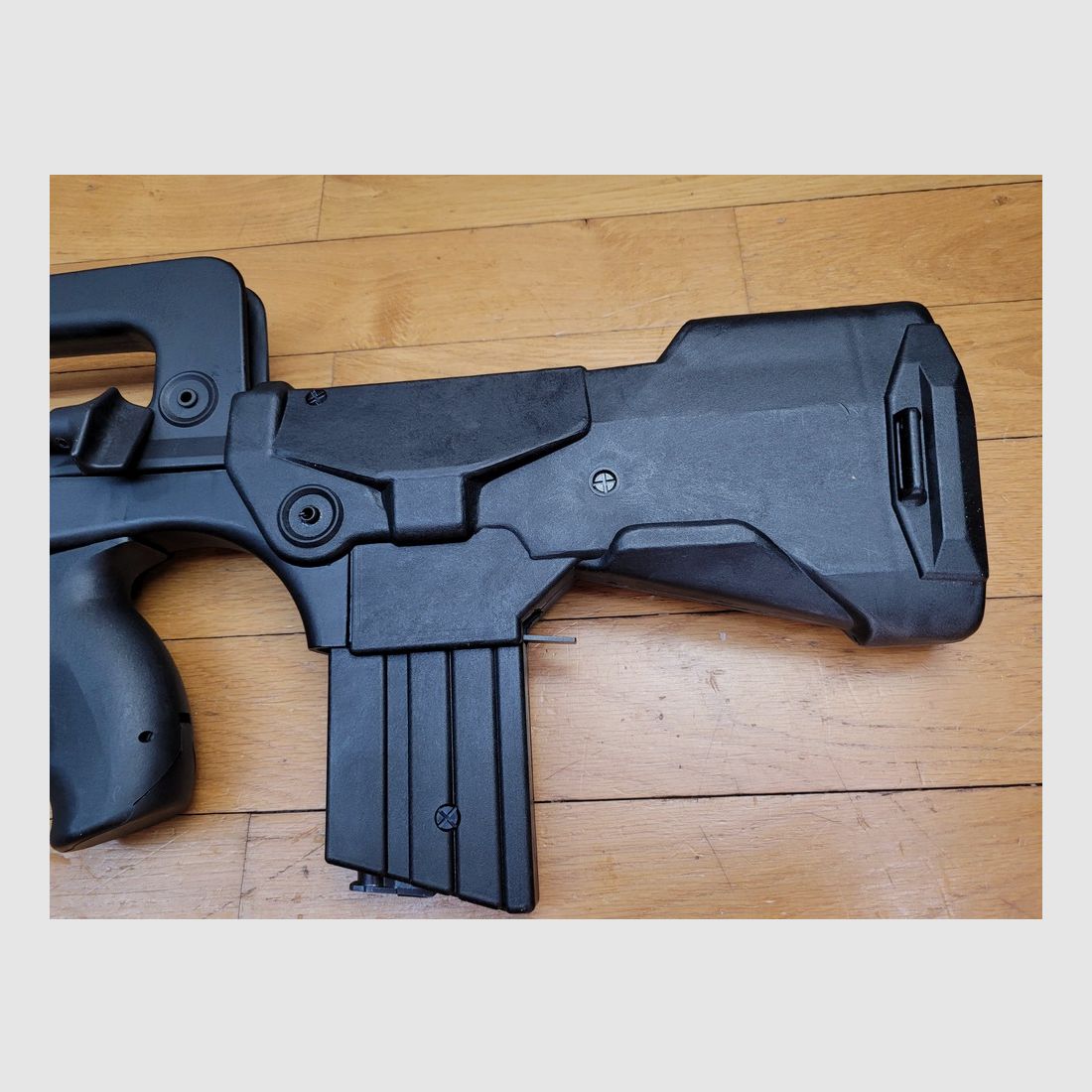 Seltenes Selbstladeflinte FAMAS F11 – Von Unique in Hendaye – Kal. 22 LR – 100% original und 100% Made in France – Schalldämpfer Still – Dokumente – Sammlerstück im nahezu neuwertigen Zustand, Bild 21 von 26