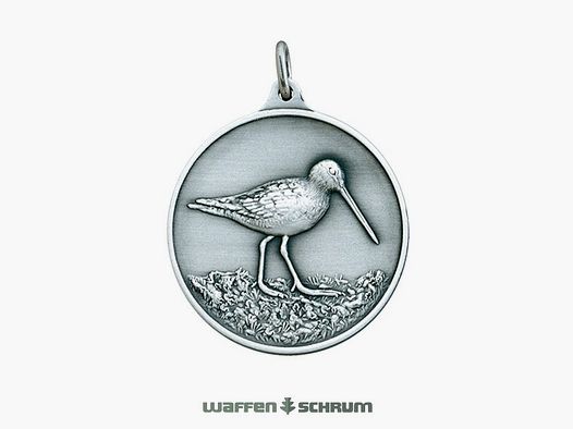 Médaille de chasse Steinhauer&Lück Bécasse Argent ancien