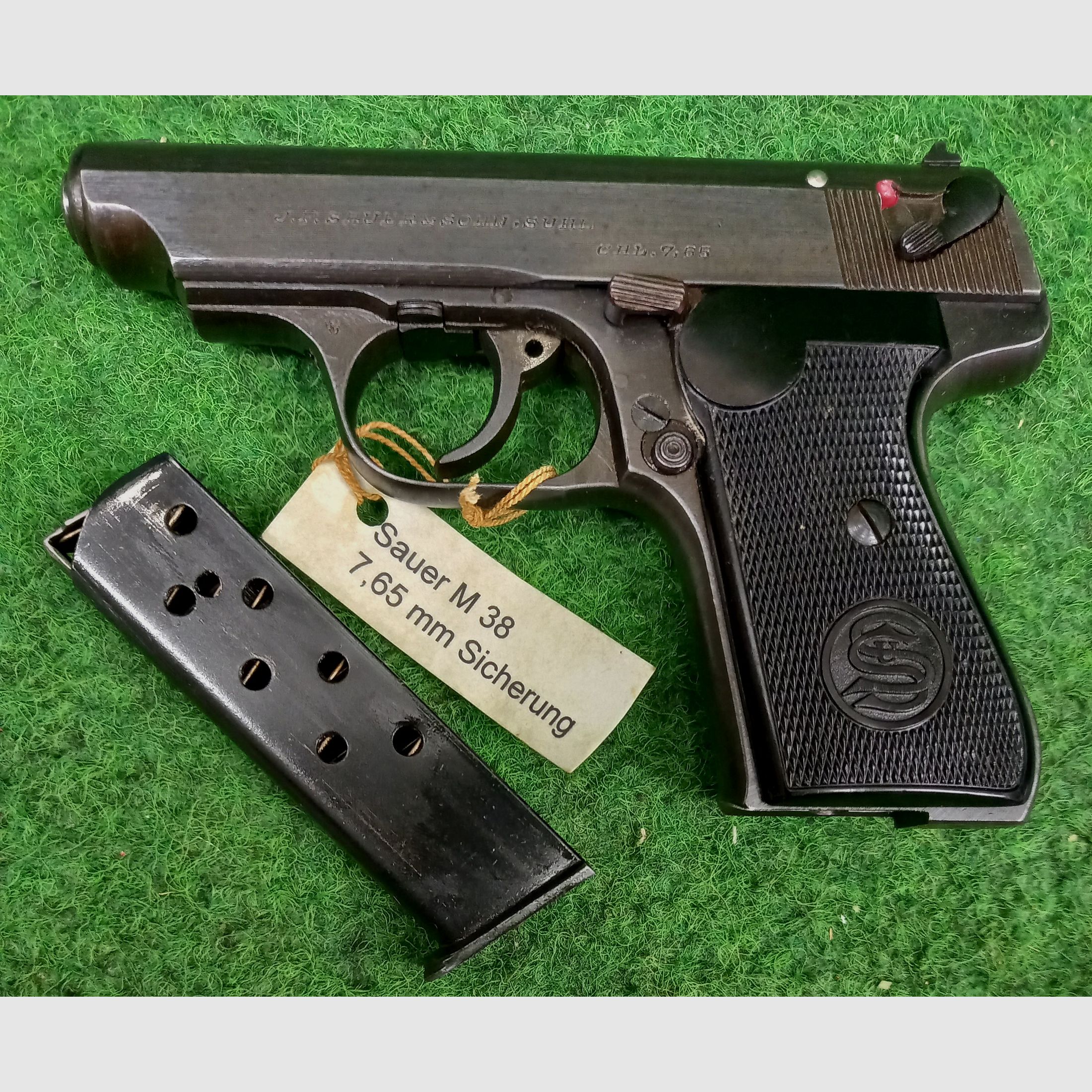 Sauer & Sohn 38H im Kaliber 7,65mmBrowning aus Polizeiwaffen Sammlung