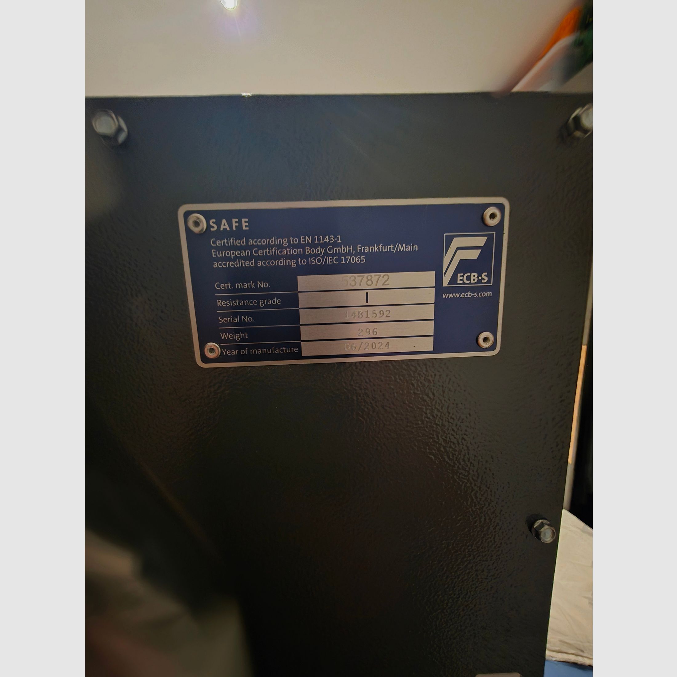 Armadio di sicurezza Bremer Tressor Hathor 14 Kombi Classe 1 (EN1143-1)