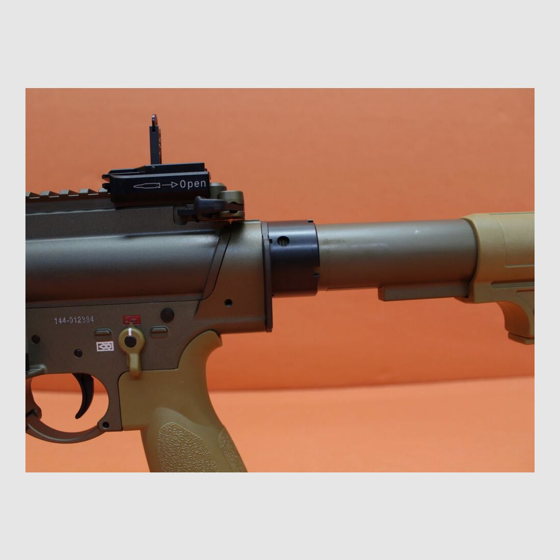 Heckler&Koch Ha. Geweer .308Win Heckler&Koch/H&K MR308 A3 13" loop RAL8000 HKey, Gas-piston-systeem HK417/G28