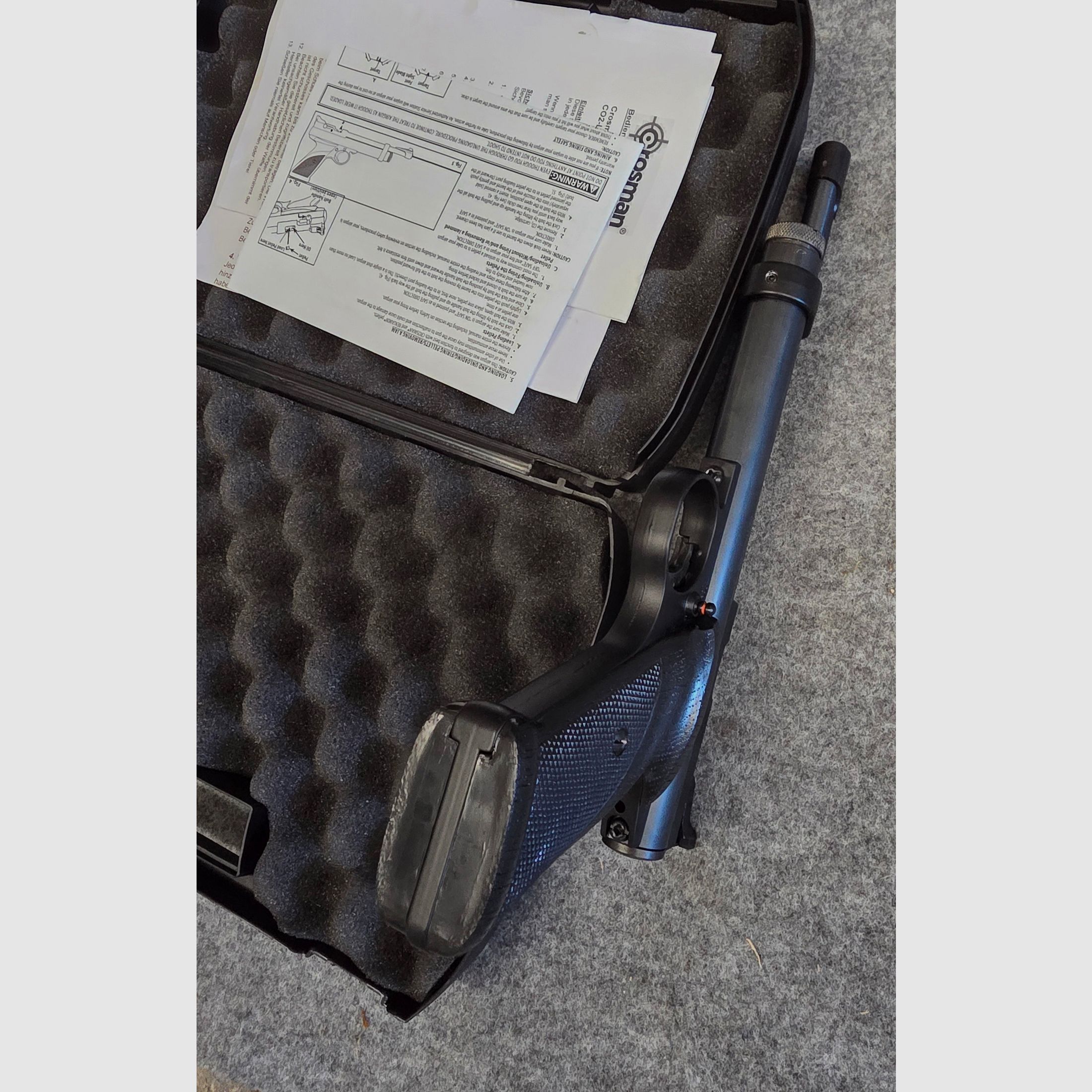 CO2 Pistole Crosman 2240  Kaliber 5,5 mm  Diabolo 
