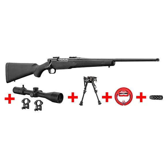 Pack Mossberg Patriot Long Range Shooting Rifle .308 Win
