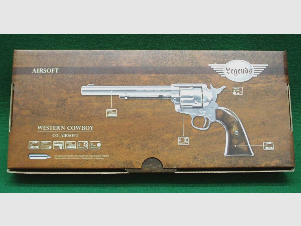 Umarex Western Cowboy CO2 Airsoft Revolver 6mmBB