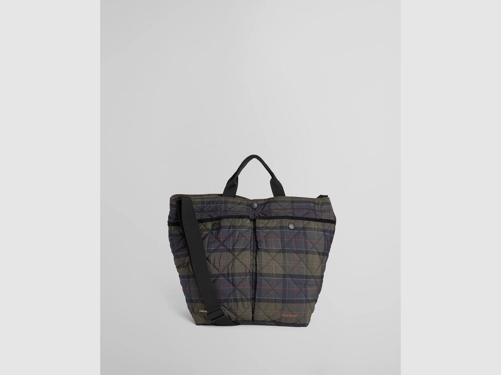 BARBOUR TARTAN LIDDESDALE TOTE BAG