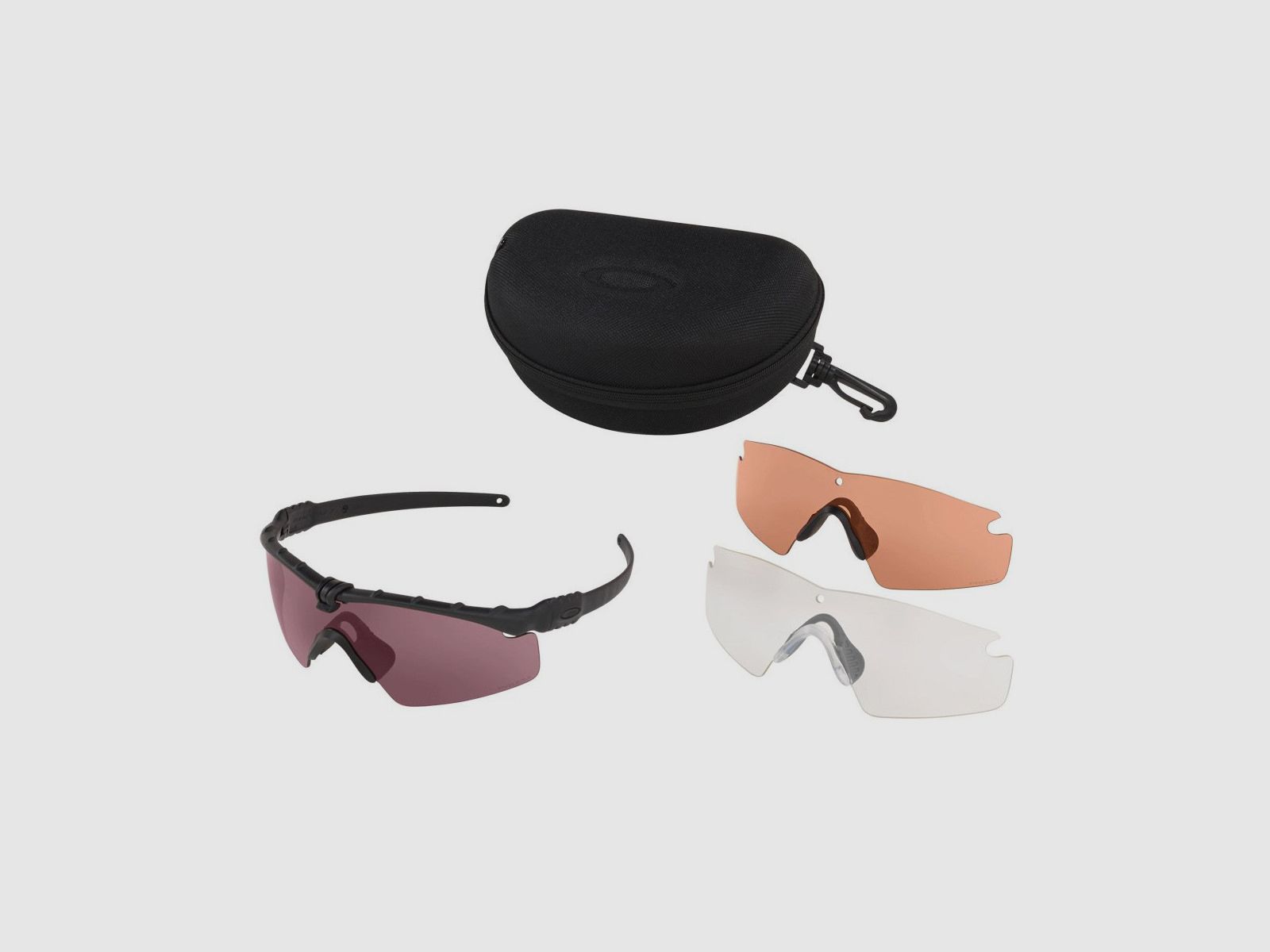 Oakley – ballistische Schutzbrille SI Ballistic M Frame 3.0 Black Array – 3LS – OO9146-04, Bild 1 von 7