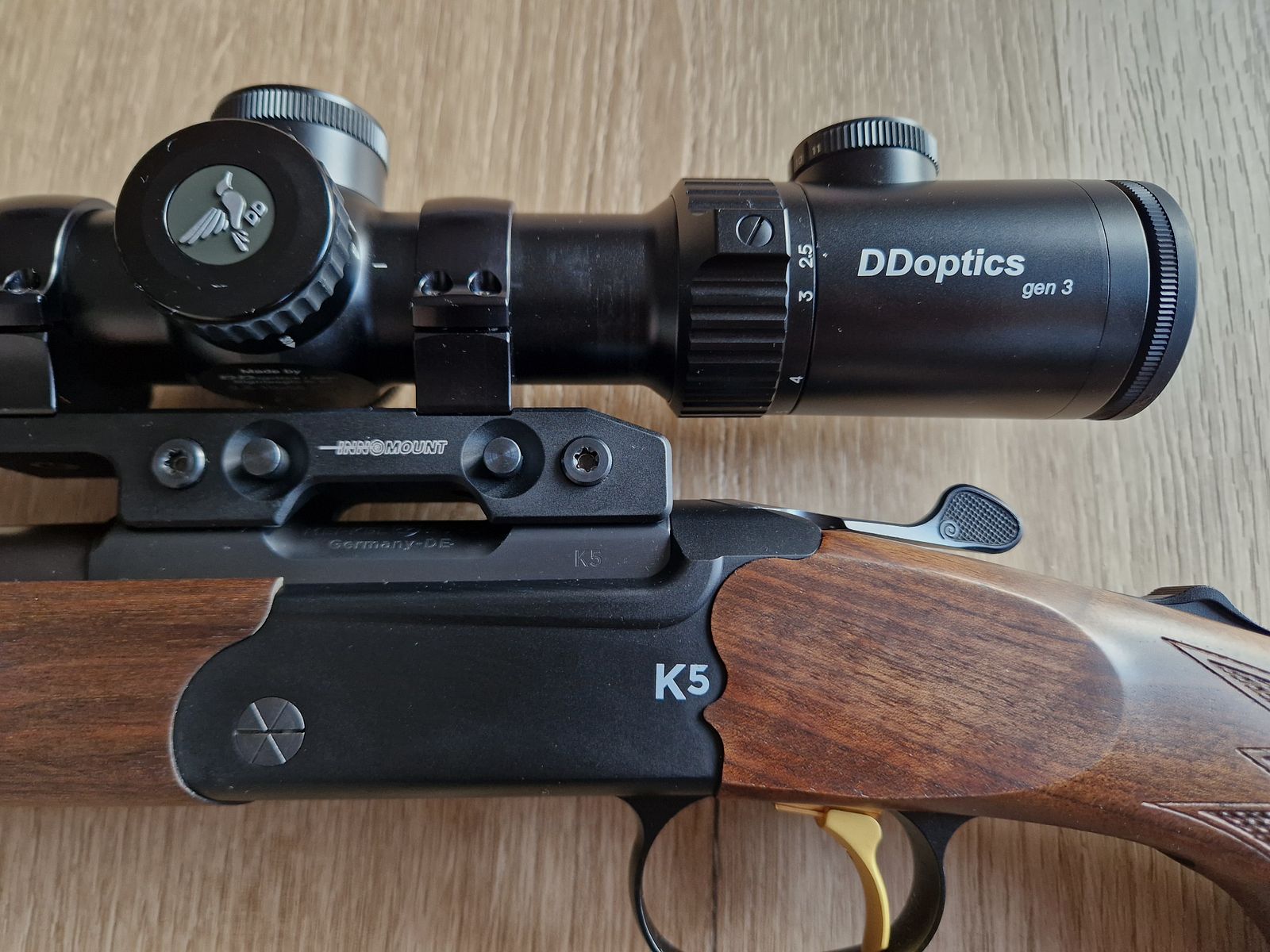 Offerta completa Merkel K5 Extreme calibro .308 Win (ottica inclusa montaggio, silenziatore e cinghia per fucile)