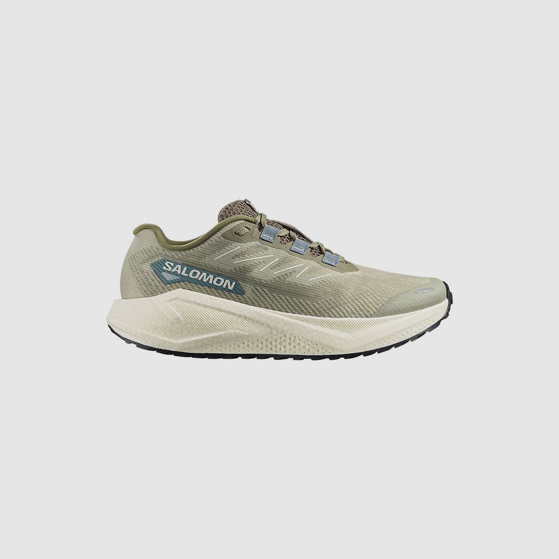 SALOMON – MAN – AERO BLAZE 3 GRVL Tea / Vanilla Ice / Deep Lichen Green, afbeelding 1 van 7