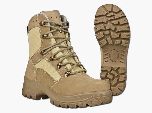 Bundeswehr Original BW Kampfschuh khaki neuwertig