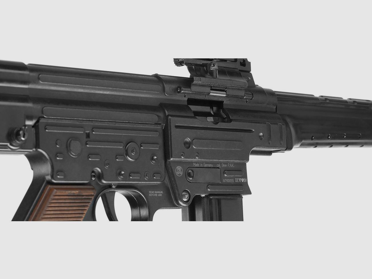 Fucile d'assalto 44 9mm P.A. Knall come nuovo, non maneggiato e mai sparato, era un pezzo decorativo puro.