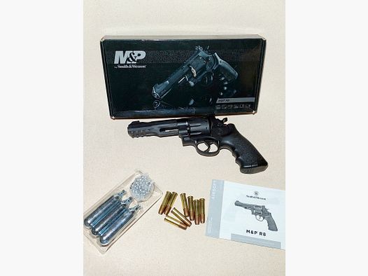 Smith & Wesson M&P R8 Co2 Revolver Schwarz 6mm BB (P18)