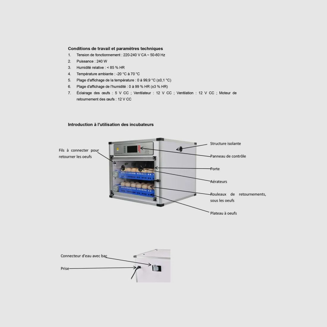 Automatische Brutmaschine Couvitech PRO 136 Eier – 2 Ebenen, Bild 25 von 33