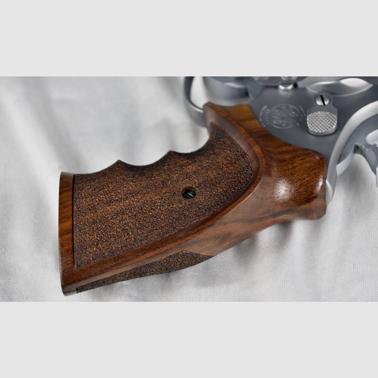 Smith & Wesson 617 Target Champion .22 l.r. 6" – Nill Matchgriff & Top Zustand, Bild 8 von 10