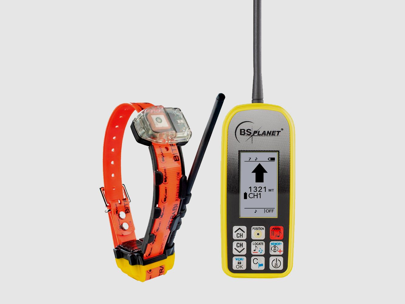 Collar GPS para perros de caza MITO 5300 + Mando localizador BS103 Legend BITRABI COMBI, imagen 1 de 4