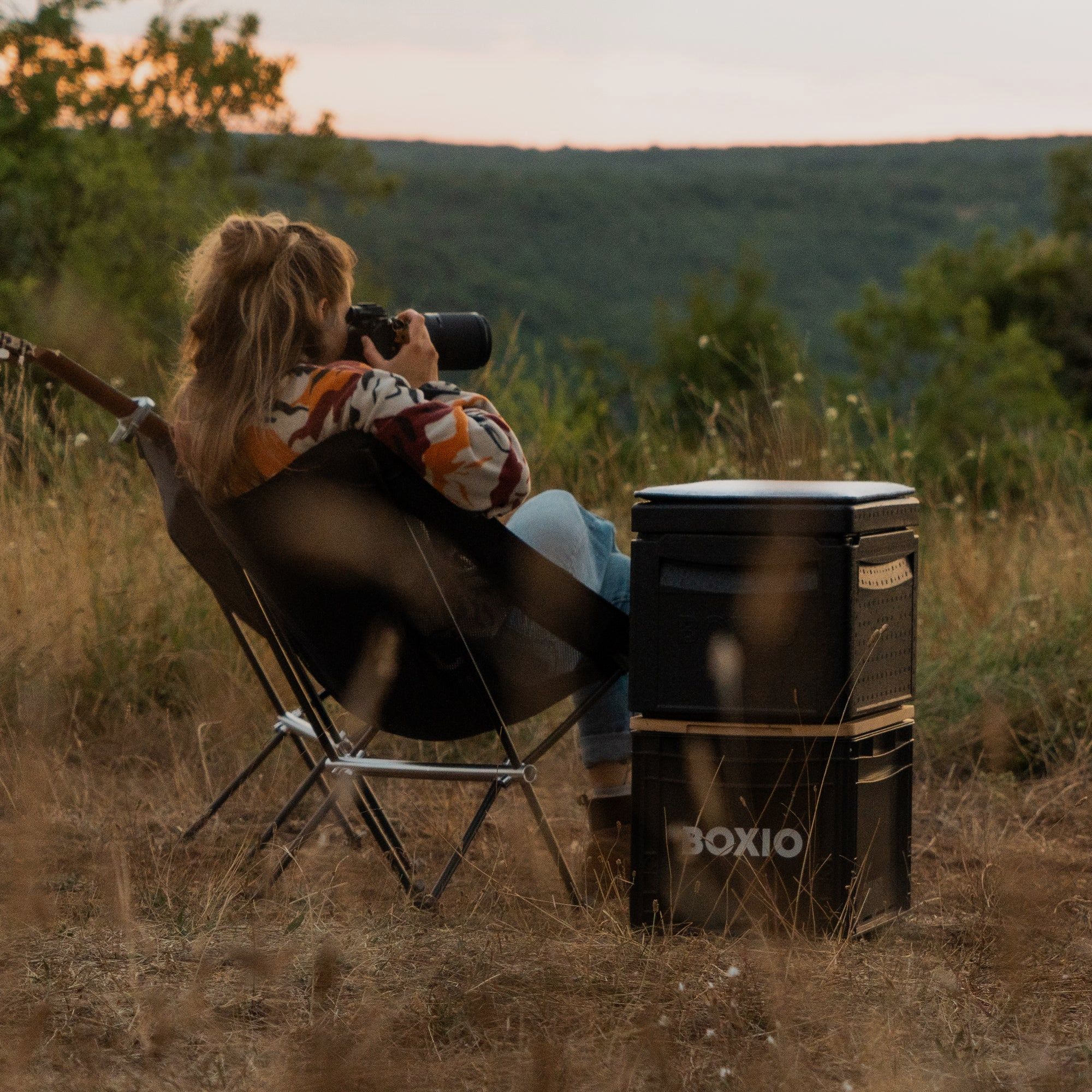 Juego de sillas BOXIO CHAIR I Camping en SOLO UP