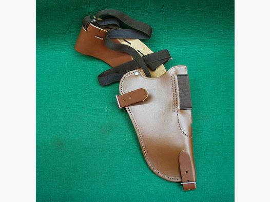 ME Sportwaffen Solingen Schouderholster Mod. SHR 440, 4" Revolver