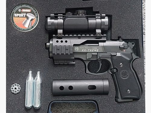 Beretta XX-treme M92 FS 4.5 mm Diabolo OVP M 92 Beretta 92Beretta 92