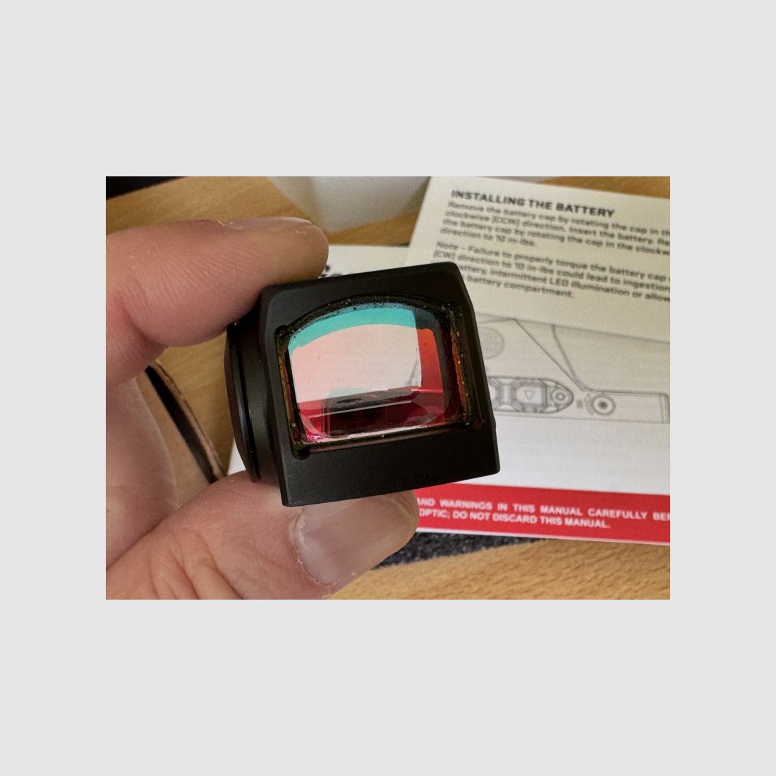 SIG SAUER ROMEO X PRO Punto Rojo Cerrado 6 MOA - absolutamente como nuevo