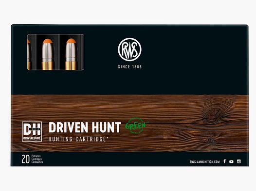 RWS Geweerpatronen Driven Hunt .30-06. 165 grains