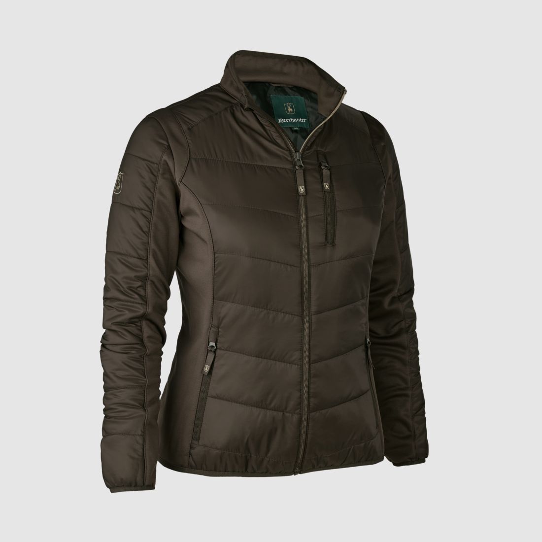 Lady Heat wattierte Jacke - Wood – Kleidergröße Damen: 38