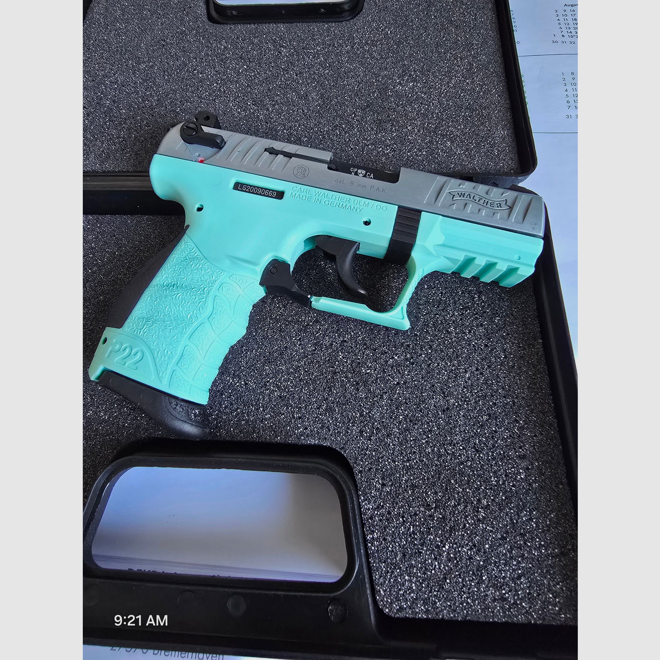 Walther P22Q Mintos Sondermodell