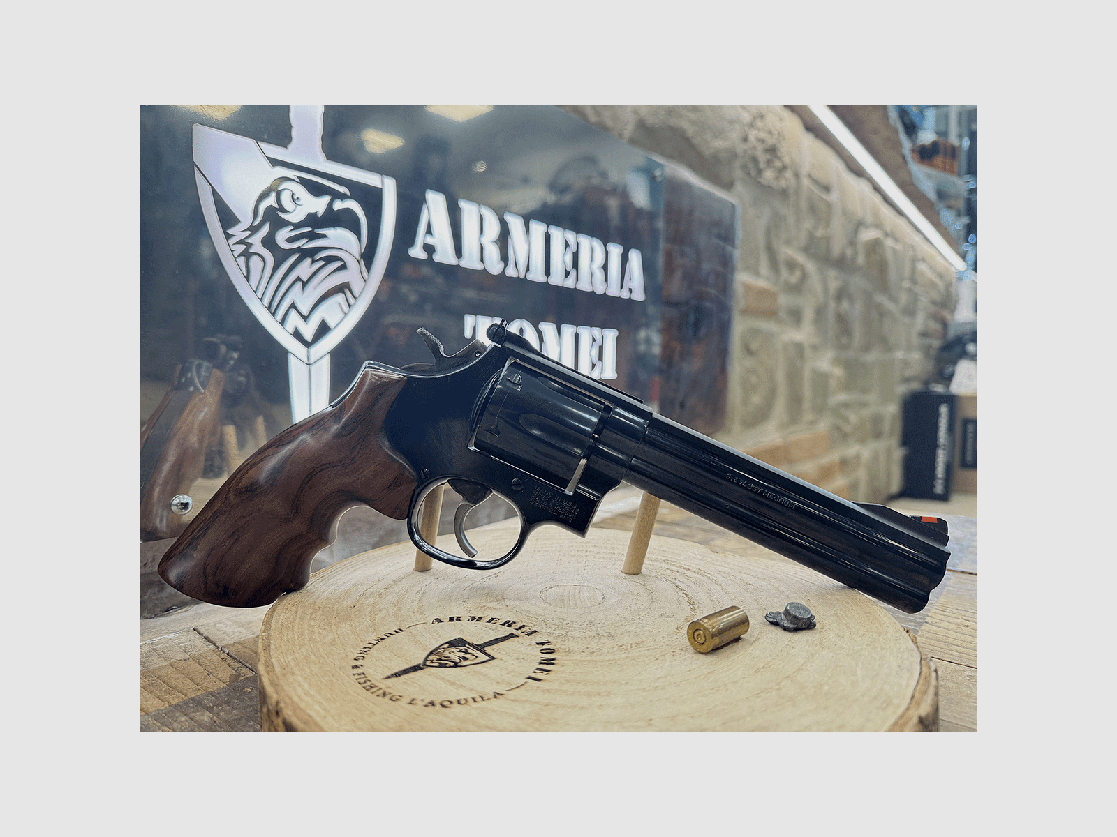 GEBRUIKT – REVOLVER – SMITH & WESSON MOD. 586 6" kal. 357 Mag., afbeelding 4 van 7