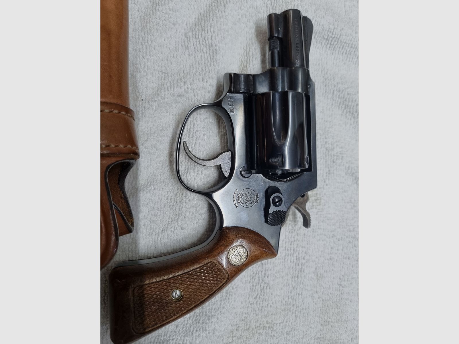 Smith & Wesson Revolver, Mod 36, Kal. .38Spezial, 