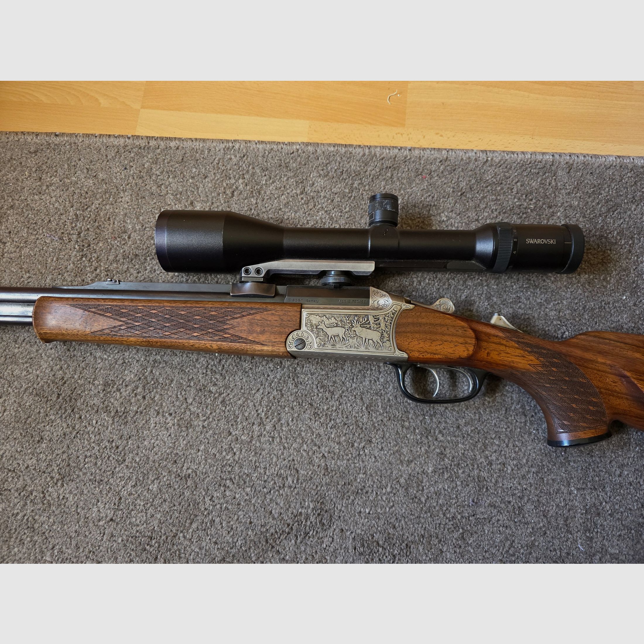 Blaser Bergstutzen 95 Luxus calibro 7x65R e 222 Rem.