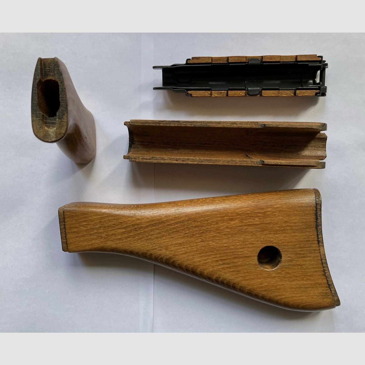 VZ58 set in legno - stock, grip, handguard (vz.58)