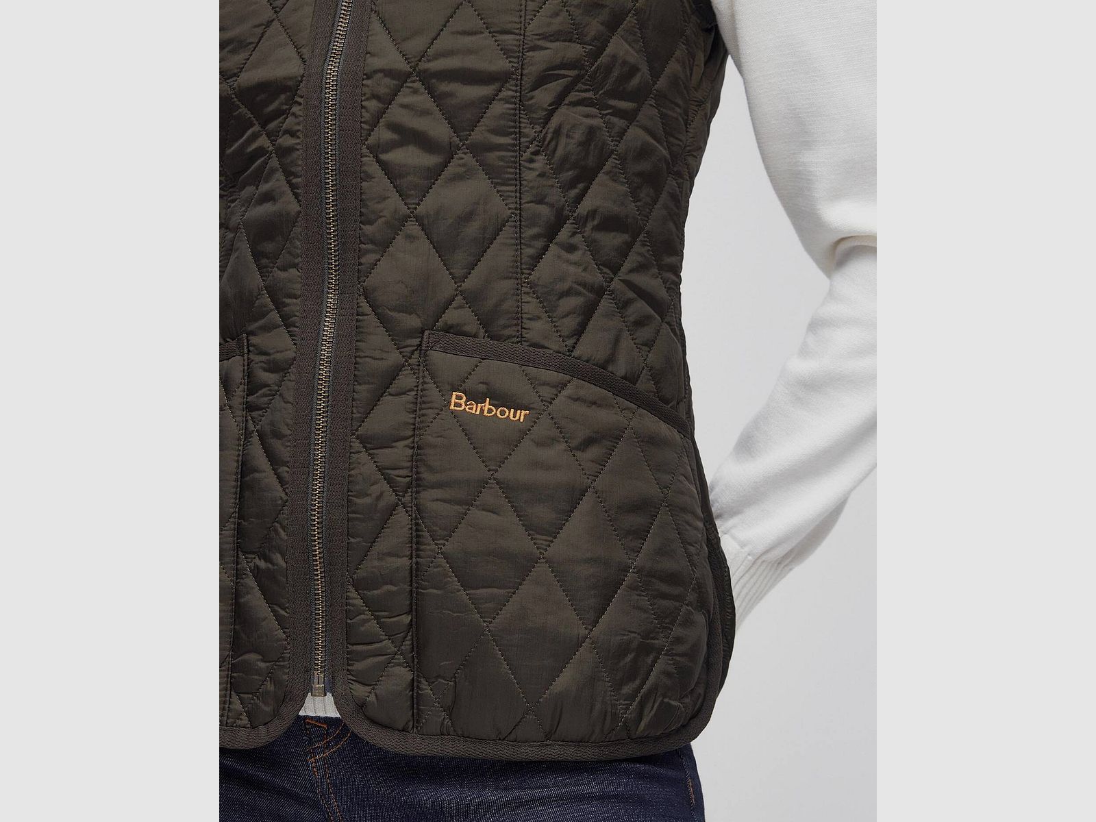 Barbour Kamizelka Pikowana Betty Liner