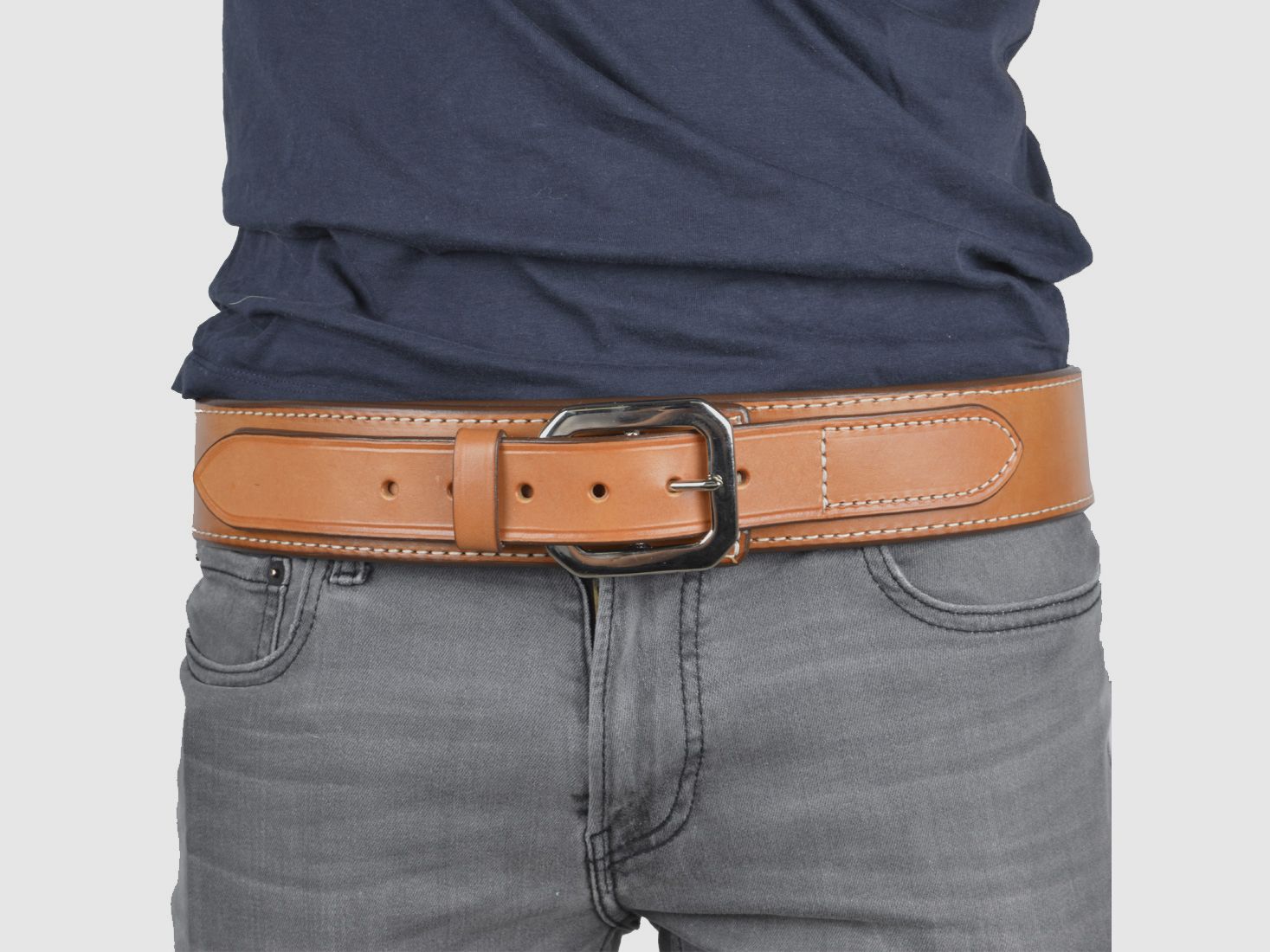 Westerngürtel XXL .38/.357 braun