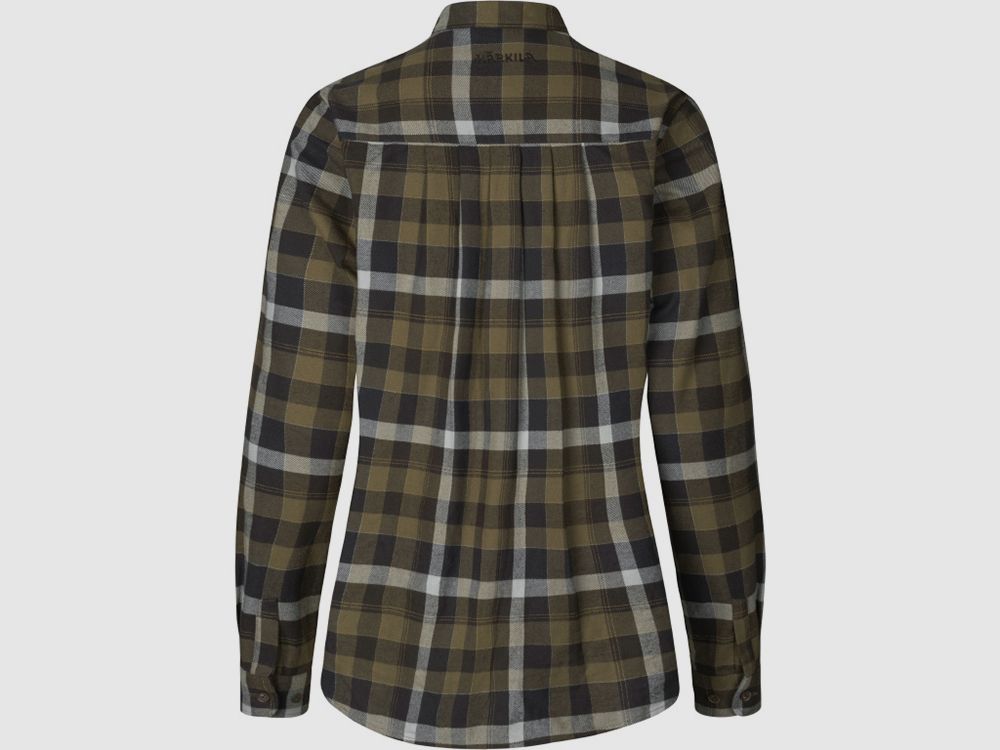 Härkila Sigrid L/S shirt Women willow green/Phantom chemisiers pour femmes, image 2 sur 2