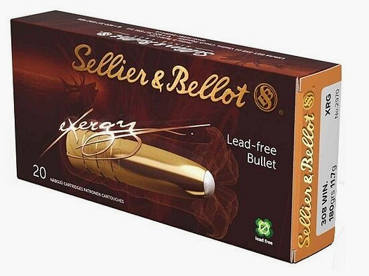 Sellier & Bellot	 .308 Win. eXergy bleifrei 11,7g/180grs.