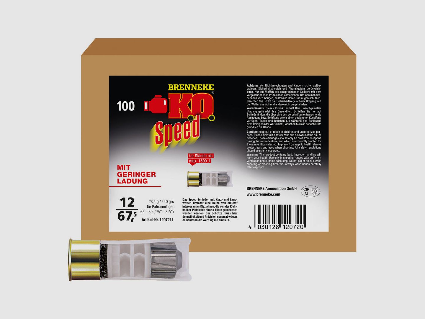 Brenneke 28,4g K.O.Speed 100STK