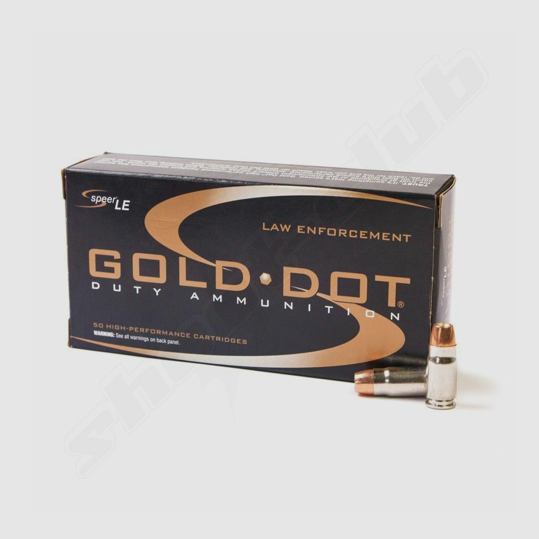 Divers	 Speer Lawman Gold Dot Hollow Point Kal. 9mm - 50 Stk.