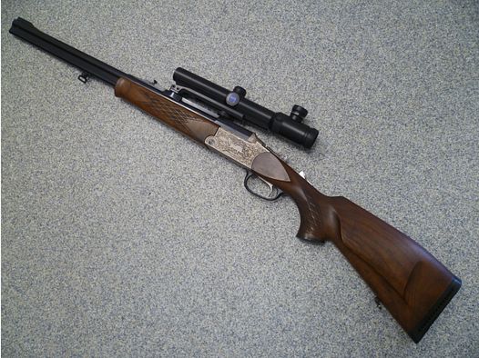 Double express Blaser 9,3x74R avec Zeiss Varipoint