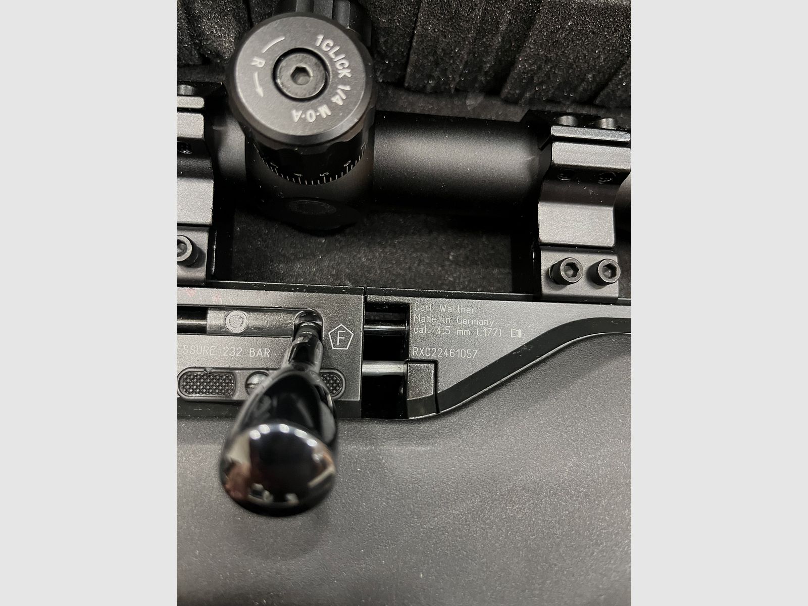 Walther Rotex mit Quickfilladapter / Neuwertig 