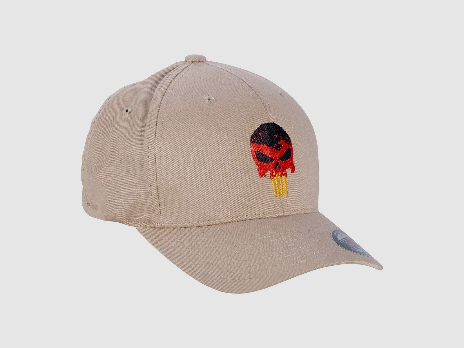 Flexfit Café Viereck Cap Flexfit Punisher bunt sand
