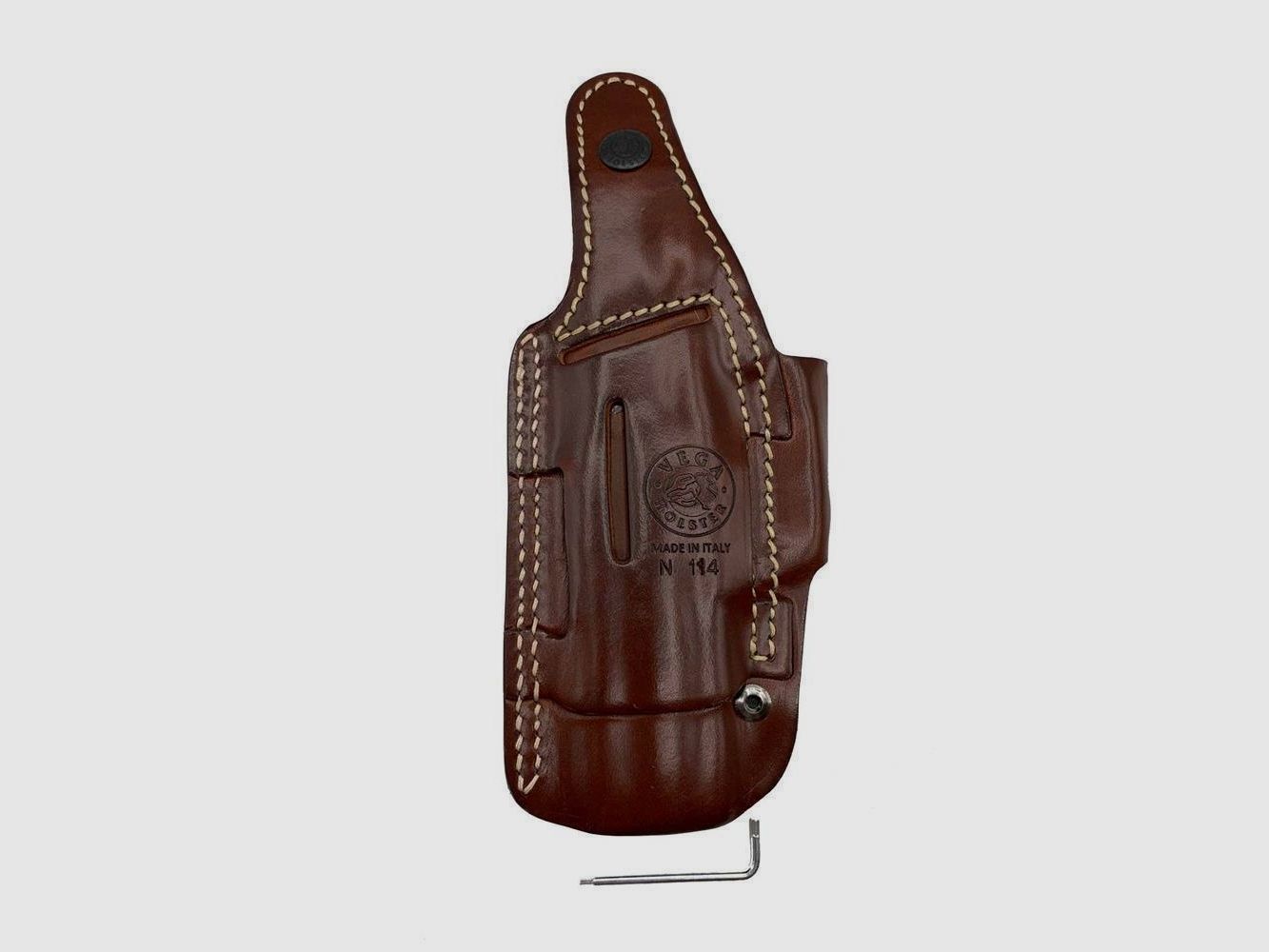 Schnellziehholster mit drei Tragepositionen Beretta APX /Compact/Centurion-Braun-Rechtshänder