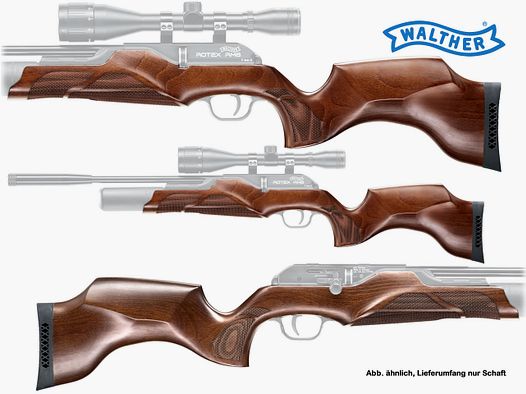 Wechselschaft fĂĽr Pressluftgewehr Walther Rotex RM8 Holzschaft Buche