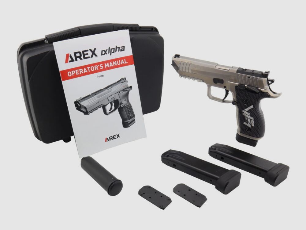 Arex	 Alpha Race W-Force 1 (5") OR Optical-Ready Ganzstahl Pistole (vgl. X-Five X5 X-5) Finanzierung möglich!