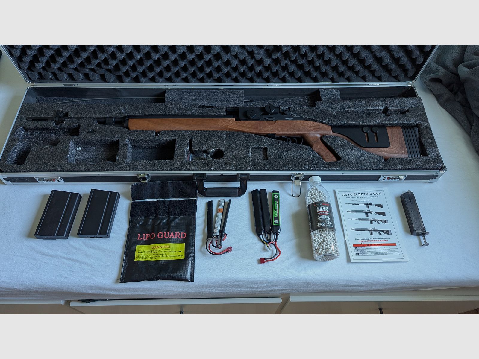 Begadi M14 Sport S-AEG inkl. Zubehör & Koffer
