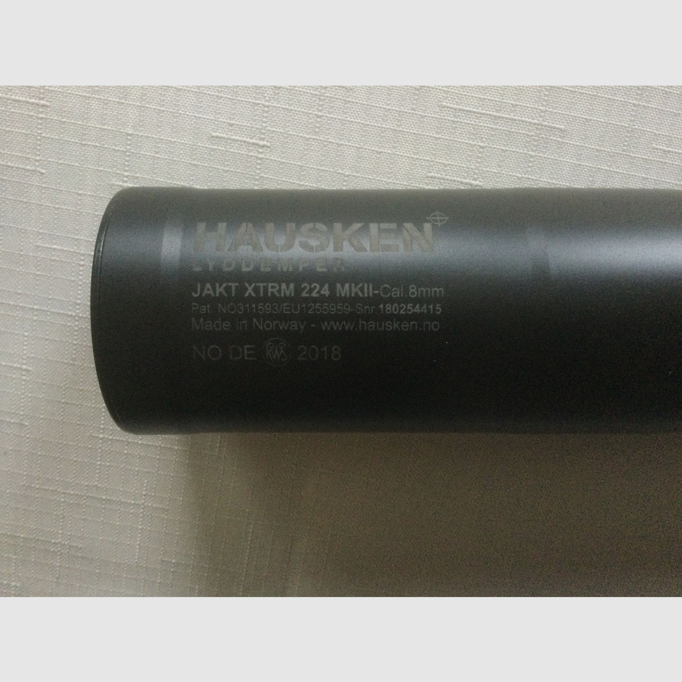 Schalldämpfer Hausken JD 224 MK II 6XTREM cal.8mm