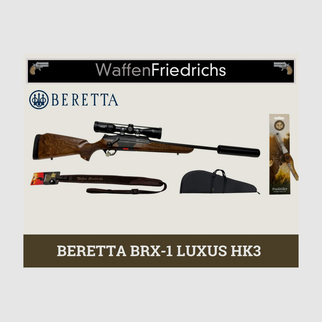 Beretta BRX-1 LUXUS Holzklasse 3 - Komplettangebot - Waffen Friedrichs