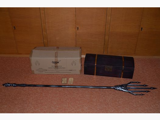 Aquaman Trident, drietand, Ikon Collectables, Limited Edition Replika