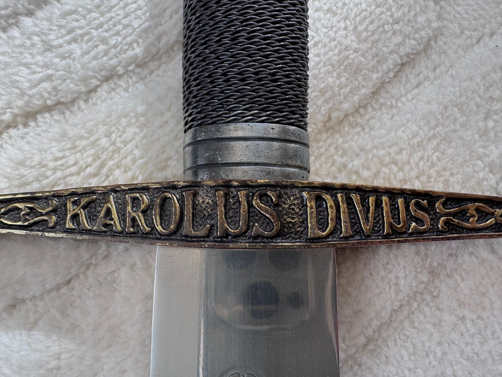 Zierschwert „Carlos V / Carolus Divus“ mit Scheide